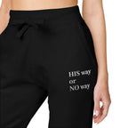 His Way or No Way Fleece Sweatpants