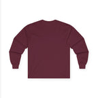 His Way or No Way Long Sleeve Tee — Minimalist Chest Text Shirt