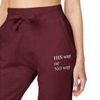 His Way or No Way Fleece Sweatpants