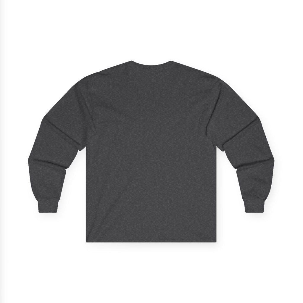 His Way or No Way Long Sleeve Tee — Minimalist Chest Text Shirt