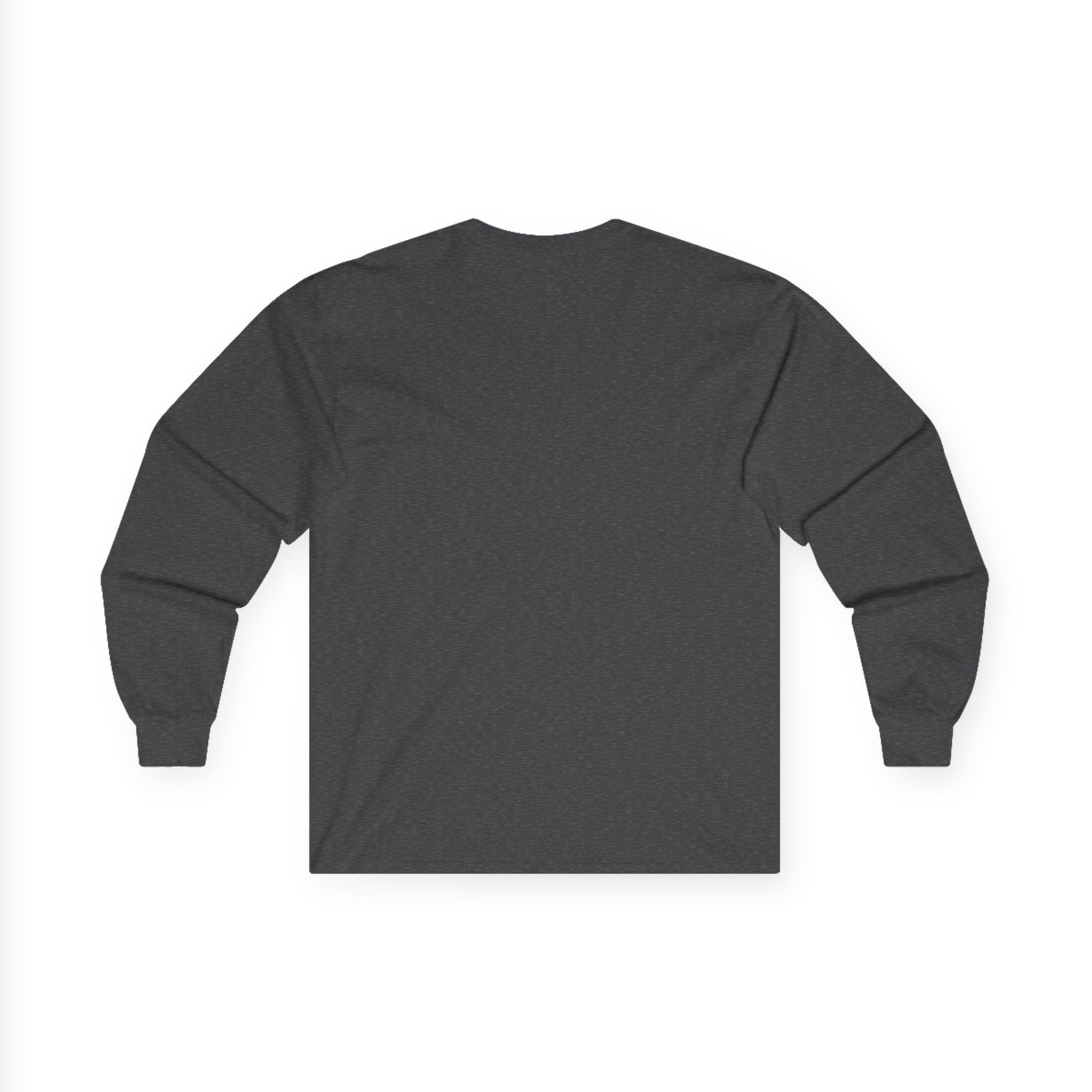 His Way or No Way Long Sleeve Tee — Minimalist Chest Text Shirt