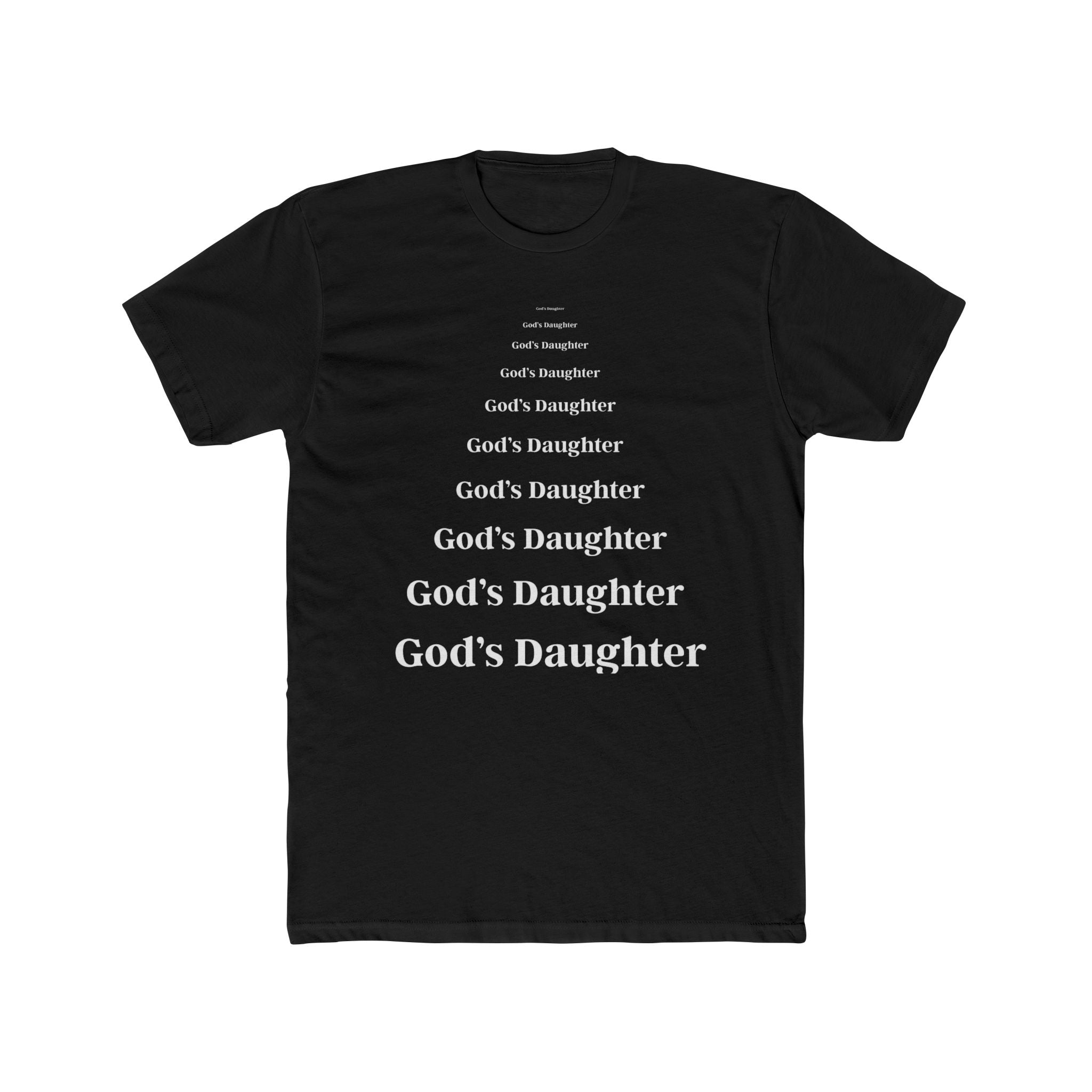 God's Daughter Unisex Cotton Crew Tee
