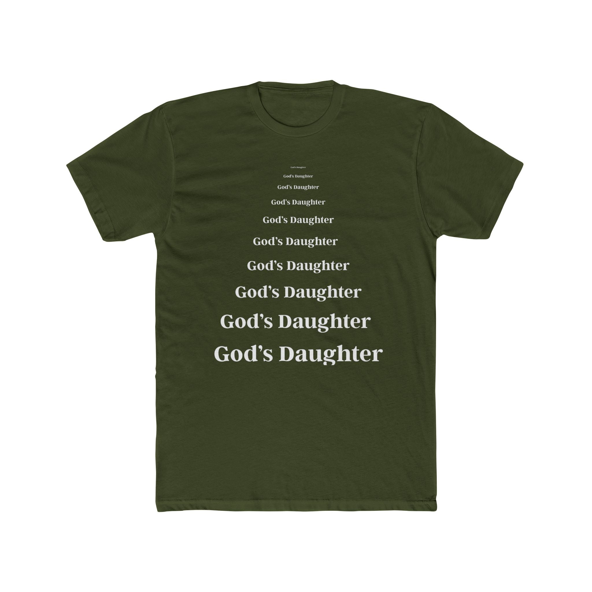 God's Daughter Unisex Cotton Crew Tee