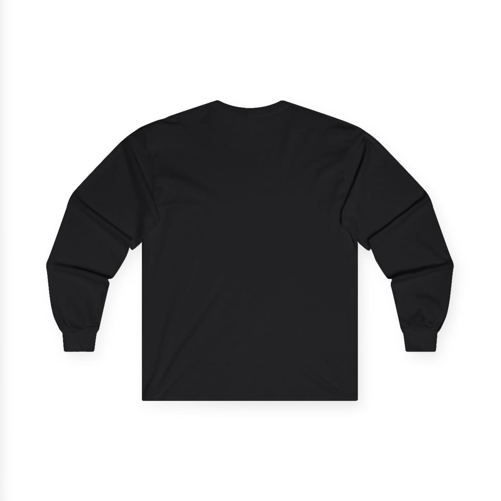 His Way or No Way Long Sleeve Tee — Minimalist Chest Text Shirt