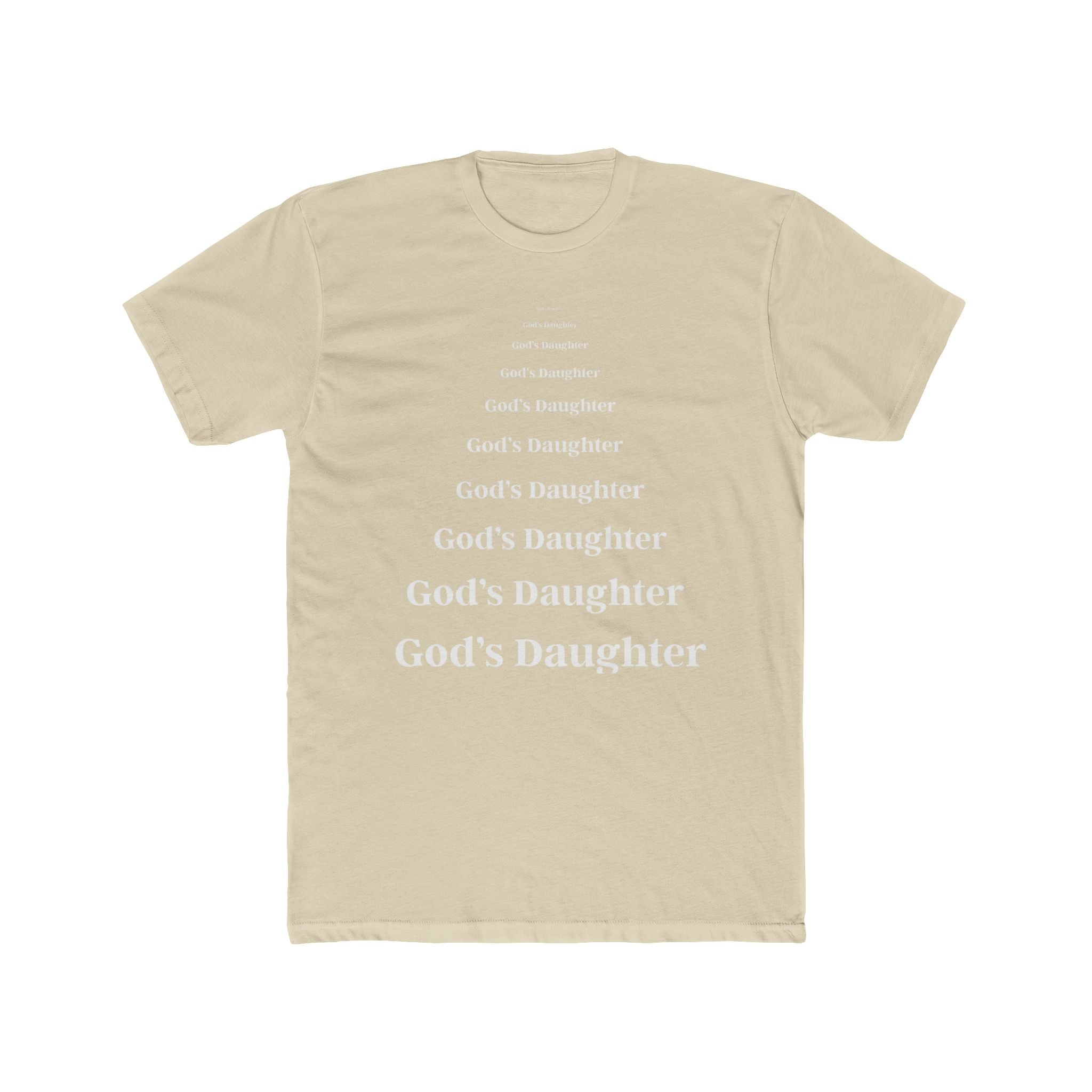 God's Daughter Unisex Cotton Crew Tee